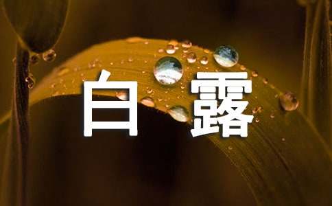 24節(jié)氣白露要如何養(yǎng)生