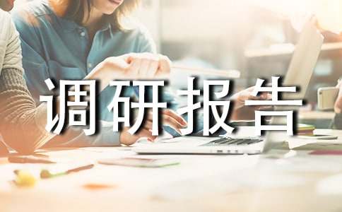 商業(yè)調(diào)研報告