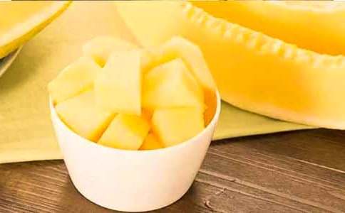 脆炒哈密瓜的做法