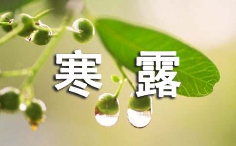 寒露節(jié)氣如何養(yǎng)生