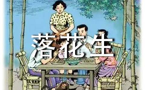 【精華】落花生評(píng)課稿