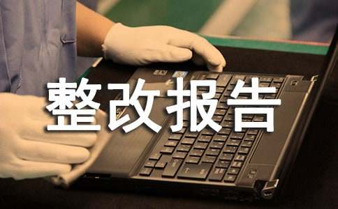 食品安全整改報告范文